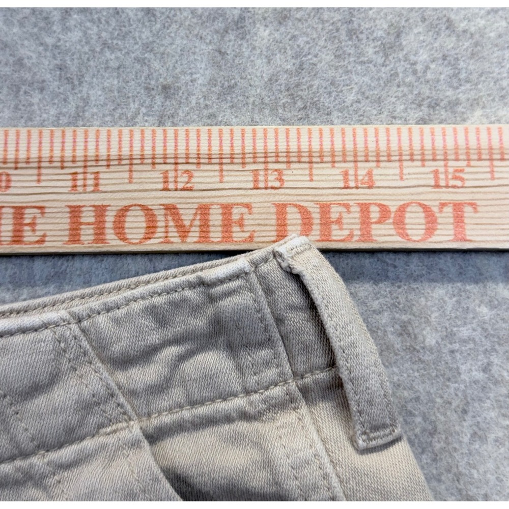 Denim‎ Forum The '90s Utility Hi-Rise Loose Pants Women 26 Beige Tan Carpenter - Picture 6 of 11